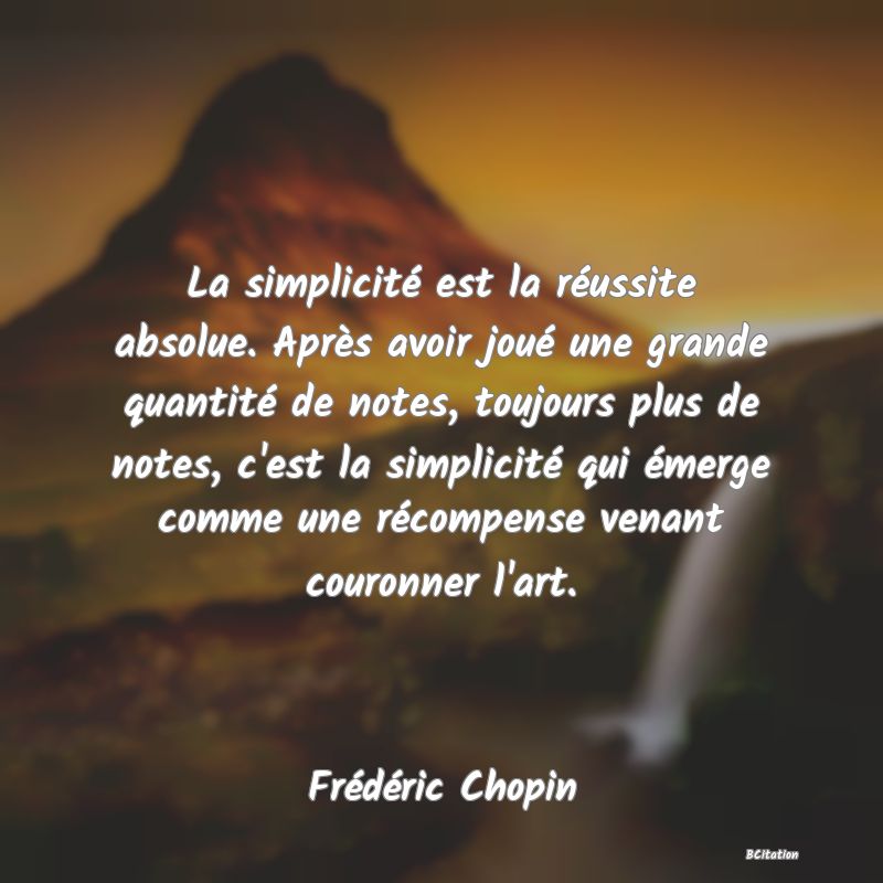 Simplicité