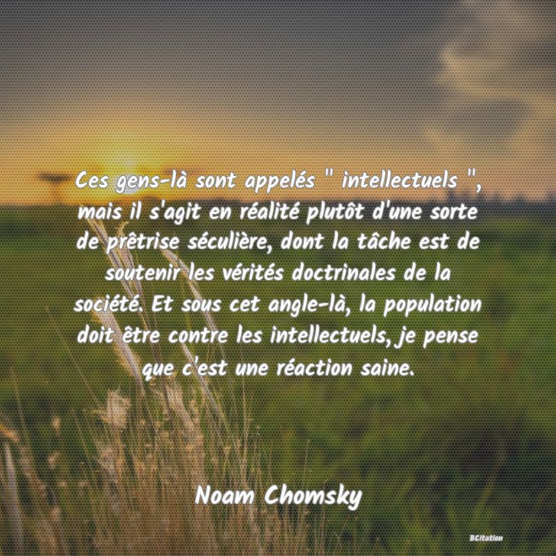 Belle Citation - Ces gens-là sont appelés 